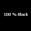 100% black 100% black