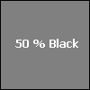 50% black 50% black